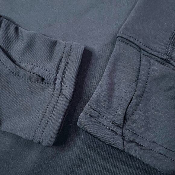 Nike Long Sleeve Active Turtleneck Thumb Holes FitDry Black Size Medium - Picture 5 of 12